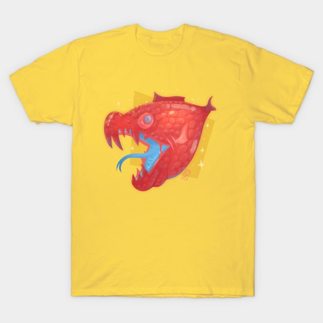 Swedish Piranha T-Shirt by Claire Lin